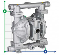 DP 10 AL/S - pneumatische Membranpumpe DP 10 AL/S - pneumatische Membranpumpe