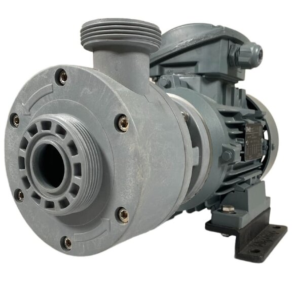 Kunststoff-Chemiepumpe zum Fördern von Säuren DiaPump PA1075 PP, 0,75 kW, 3000 U/min, 380V Kunststoff-Chemiepumpe zum Fördern von Säuren DiaPump PA1075 PP, 0,75 kW, 3000 U/min, 380V