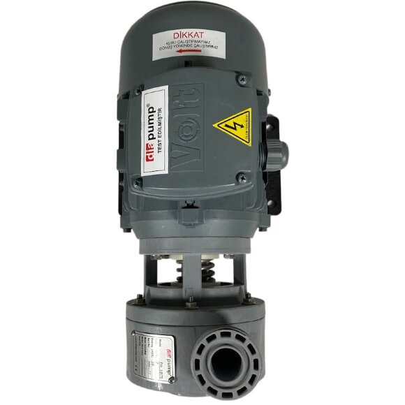 Kunststoff-Chemiepumpe zum Fördern von Säuren DiaPump PA1075 PP, 0,75 kW, 3000 U/min, 380V Kunststoff-Chemiepumpe zum Fördern von Säuren DiaPump PA1075 PP, 0,75 kW, 3000 U/min, 380V