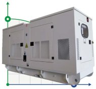 Промышленный дизельный генератор XHYP-1600GF с ATS, двигатель Perkins 2000kVA, 1600kW, 380V/50HZ закрытого типа Промышленный дизельный генератор XHYP-1600GF с ATS, двигатель Perkins 2000kVA, 1600kW, 380V/50HZ закрытого типа