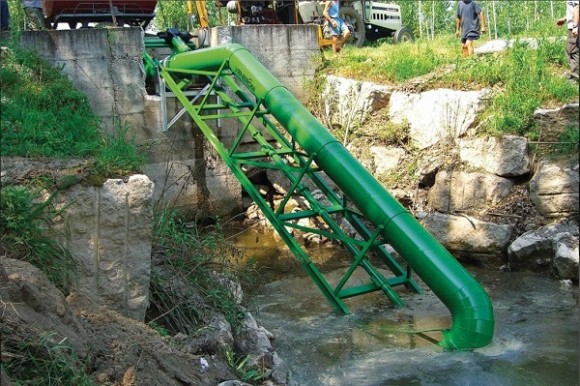 Pompe centrifuge Veneroni ABN 40, 1440 m3/h avec châssis Pompe centrifuge Veneroni ABN 40, 1440 m3/h avec châssis