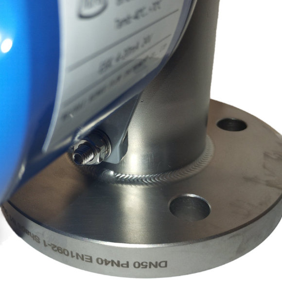 DN50 Débitmètre en acier inoxydable rotamètre KLZZ PN40 (alcool 96%), 1600...16000 l/h, 4-20mA, Ex DN50 Débitmètre en acier inoxydable rotamètre KLZZ PN40 (alcool 96%), 1600...16000 l/h, 4-20mA, Ex