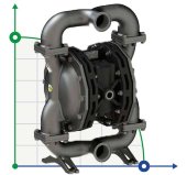 PHOENIX P400 AISI316 ATEX pompa membranowa pneumatyczna PHOENIX P400 AISI316 ATEX pompa membranowa pneumatyczna