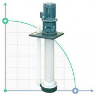 Vertical centrifugal pump IM 130 PVDF Vertical centrifugal pump IM 130 PVDF