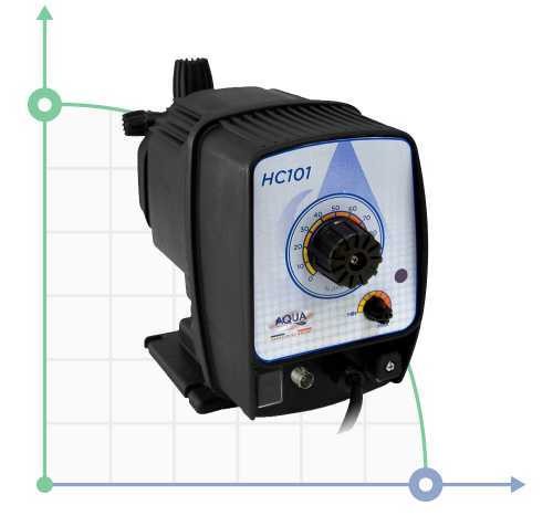 Dosing pump PDE HC101-3 03-12/04-10/05-08 230V PP-GL-VT