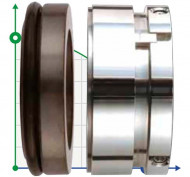 Mechanical seal Grundfos Sarlin R-706SS 65, SIC/SIC, VITON, 304