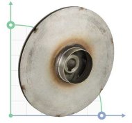 Колесо рабочее для центробежных насосов Aquatica (775221008) Колесо рабочее для центробежных насосов Aquatica (775221008)