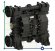 Nitric acid diaphragm pump PHOENIX P120 PVDF SANTOPRENE+PTFE, 120 l/min