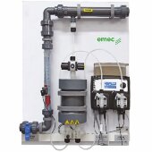 Chlorine dioxide dosing and control system EMEC LOTUS EASY 8-80 g/h, for water disinfection Chlorine dioxide dosing and control system EMEC LOTUS EASY 8-80 g/h, for water disinfection