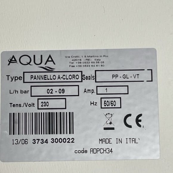 Системная панель с On/Off или пропорциональным дозировкой хлора от 0-5.00 ppm. A-CHLORO HC300 CL-P Системная панель с On/Off или пропорциональным дозировкой хлора от 0-5.00 ppm. A-CHLORO HC300 CL-P