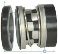 Mechanical Seal for pump R-2100K 65, SIC/SIC, VITON, 304 Mechanical Seal for pump R-2100K 65, SIC/SIC, VITON, 304