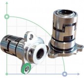 Sello de cartucho R-706A 12, SIC/SIC, VITON, 304 Sello de cartucho R-706A 12, SIC/SIC, VITON, 304