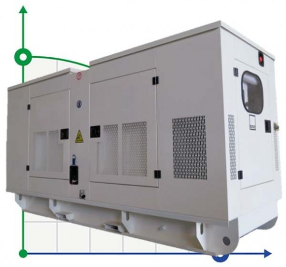 Промышленный дизельный генератор XHYP-1800GF с ATS, двигатель Perkins 2250kVA, 1800kW, 380V/50HZ закрытого типа