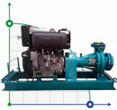 Motopompe diesel Lombardini 28,5 cv Motopompe diesel Lombardini 28,5 cv