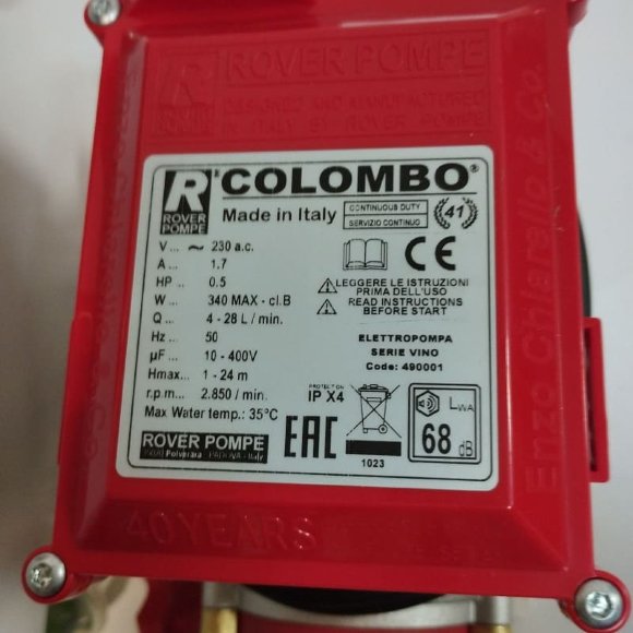 COLOMBO 6 frame filter press COLOMBO 6 frame filter press