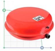 Depósito para sistema de calefacción plano 8l Ø325 AQUATICA (779132)