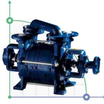 Liquid ring two-stage vacuum pumps PW2 Hydro-Vacuum
