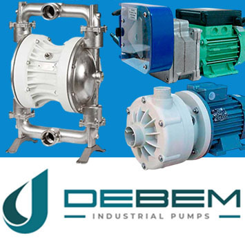 DEBEM - насосы для химии, пищевых, вязких продуктов