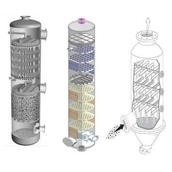 Внутрішні пристрої колон і апаратів