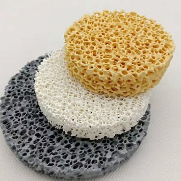 Filtruj piankę ceramiczną z cyrkonu