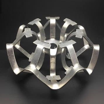 Metalowa nasada spiralna