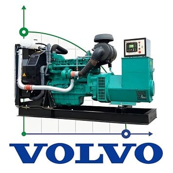 Diesel generators with engine Volvo