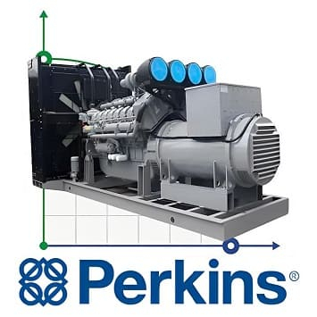 Diesel generators with engine Perkins