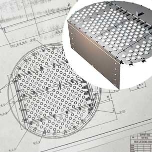 Тарелки клапанные, сетчатые, колпачковые, балластные