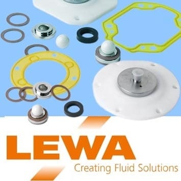 Spare parts for pumps LEWA