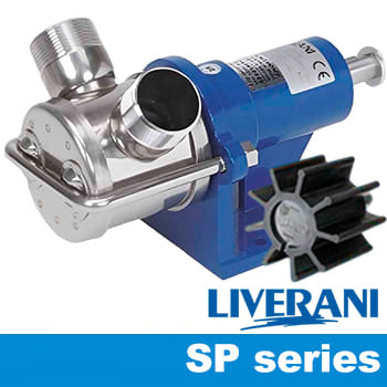 LIVERANI-Impellerpumpen der Serie SP ohne Motor
