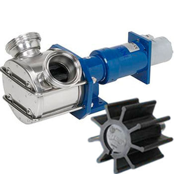 LIVERANI-Impellerpumpen der Serie MID mit Hydraulikantrieb