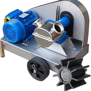 LIVERANI-Impellerpumpen der Serie GR mit Riemenantrieb