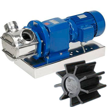 LIVERANI-Impellerpumpen der Serie RID mit Getriebemotor