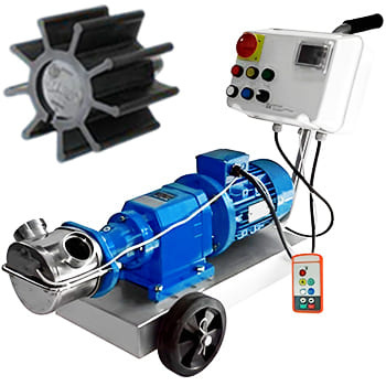 LIVERANI-Impellerpumpen der Serie INV mit Frequenzumrichter