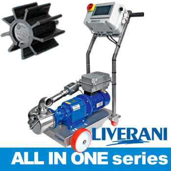 LIVERANI-Impellerpumpen der Serie ALL IN ONE - alles in einem