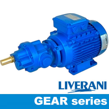 Zahnrad-Monoblockpumpen der Serie GEAR von LIVERANI