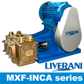 LIVERANI-Kolbenpumpen mit doppelter Wirkung
