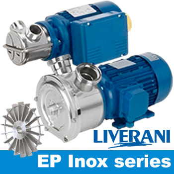 Вихрові насоси LIVERANI EP з нержавіючої сталі