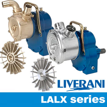 Вихрові насоси LIVERANI LALX з приводом від ВВП