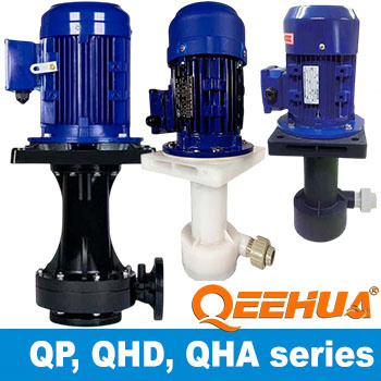 Bombas químicas verticales semisumergibles de las series QP, QHD, QHA