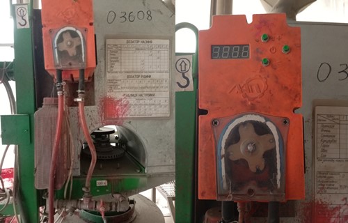 Système de désinfection (traitement) des céréales