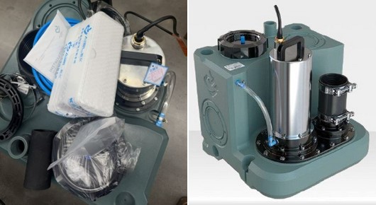 Stations de pompage des eaux usées compactes