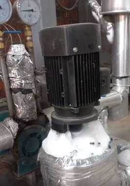 Pompage du dioxyde de carbone avec une pompe multicellulaire